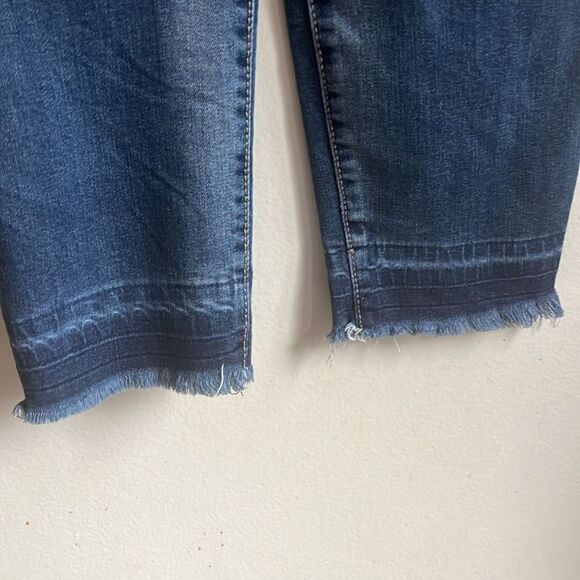 EXCELLENT DISTRESSED CONDITION SIZE 8 DEMOCRACY FREEDOM JEGGING - Picture 6 of 7